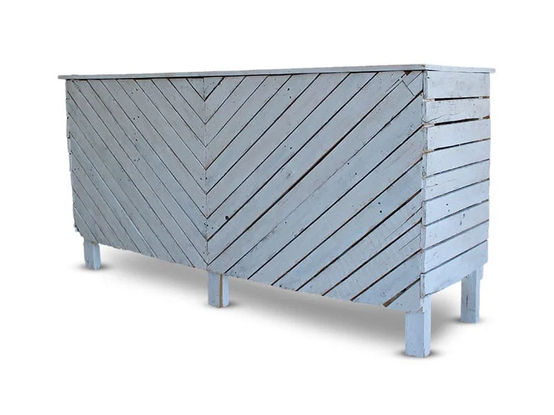 Console champêtre bois